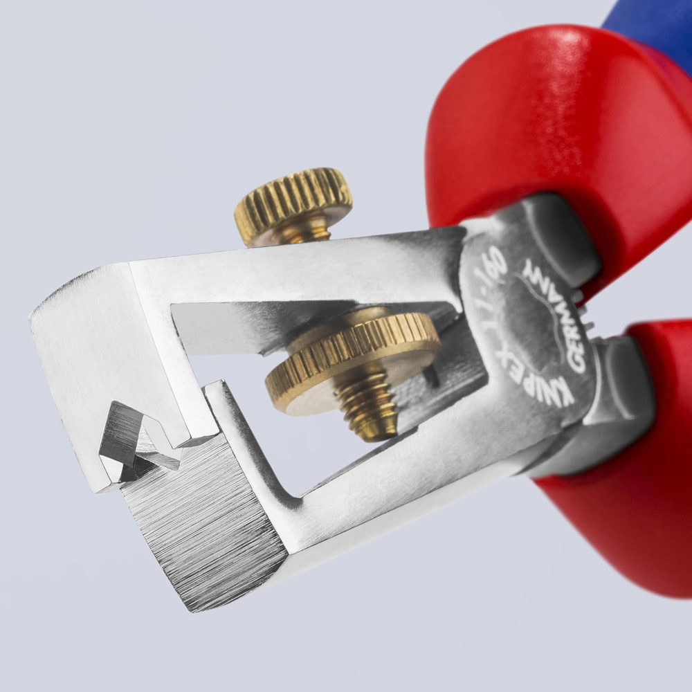 - End-Type Wire Stripper, Chrome, Multi-Component (1105160), 6.25