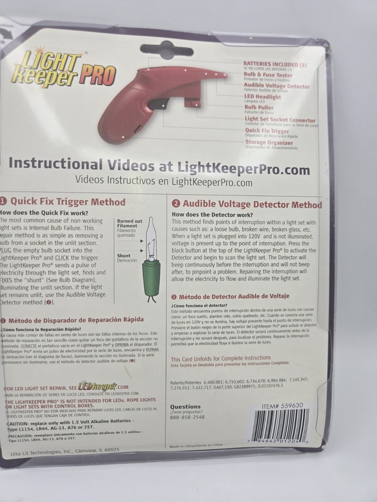 LightKeeper PRO The Complete Tool to Fix Incandescent Light Sets NEW