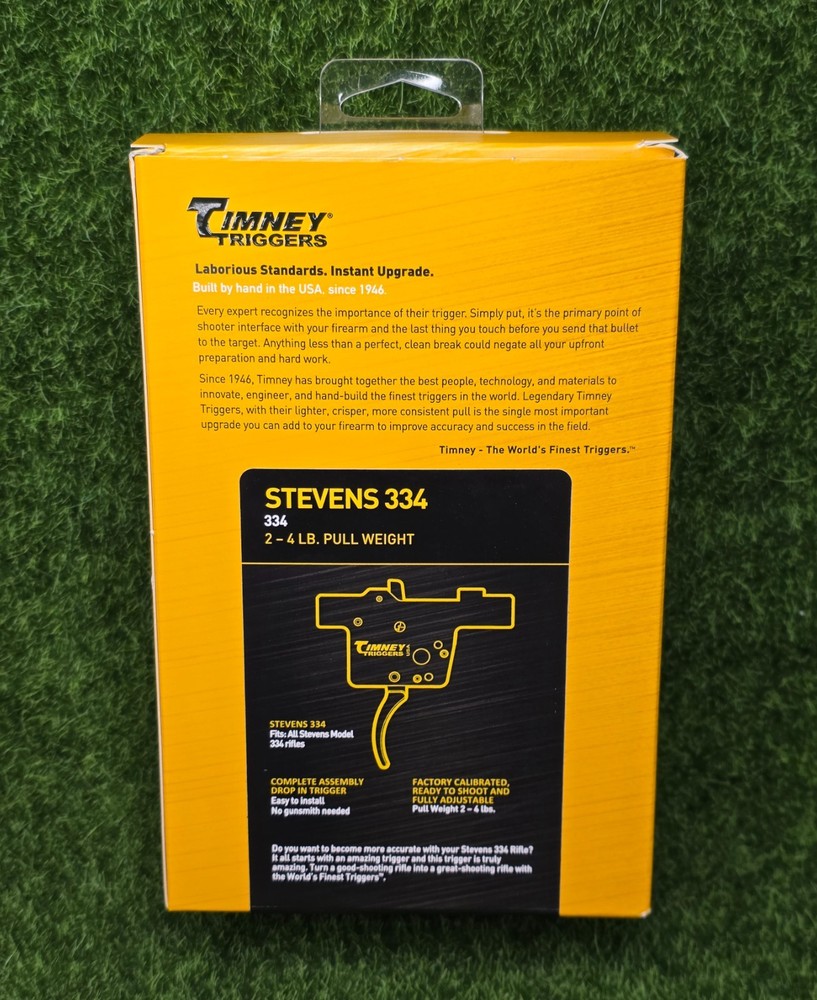 Timney Savage/Stevens Drop-In Adjustable Single Stage Curved Trigger - 334