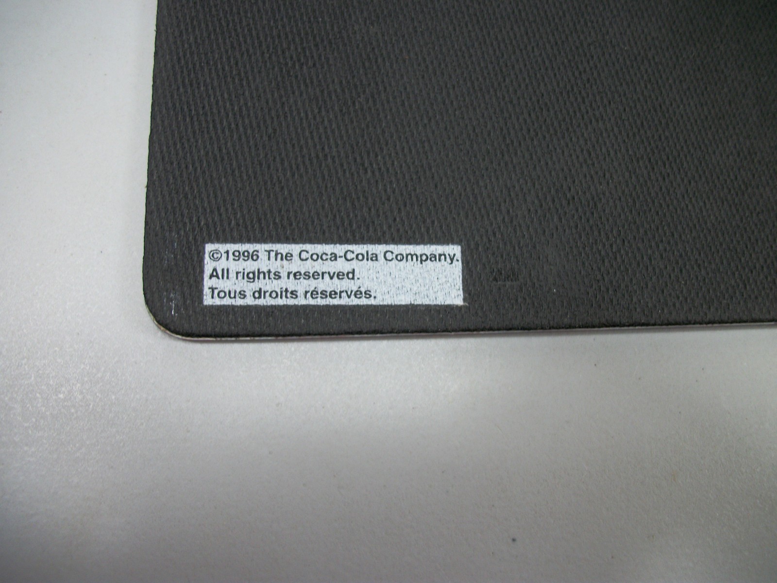 Coca-Cola Coke 1996 3D Mouse Pad NICE With coin Banks