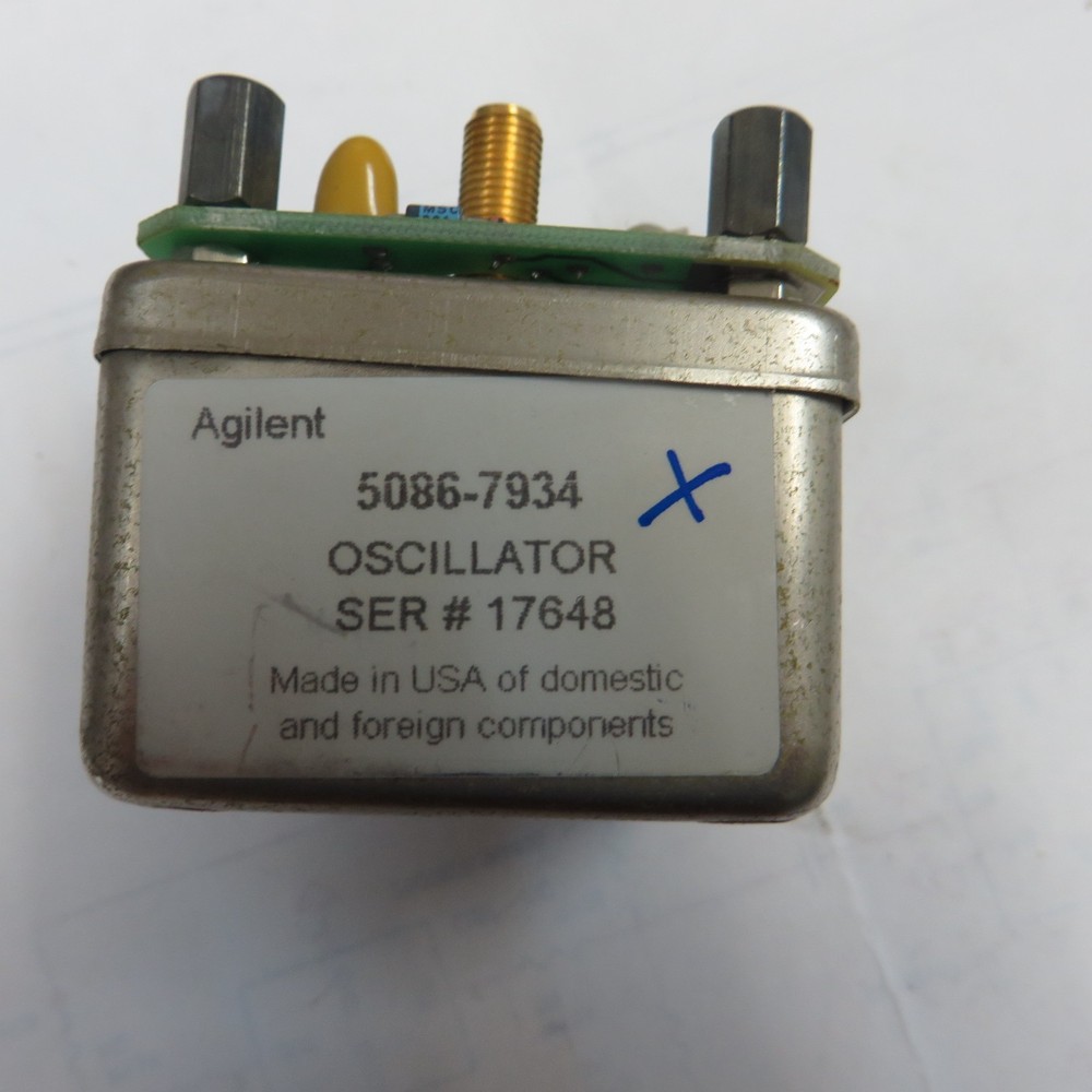 HP 856XE spectrum analyzer YIG oscillator AS is