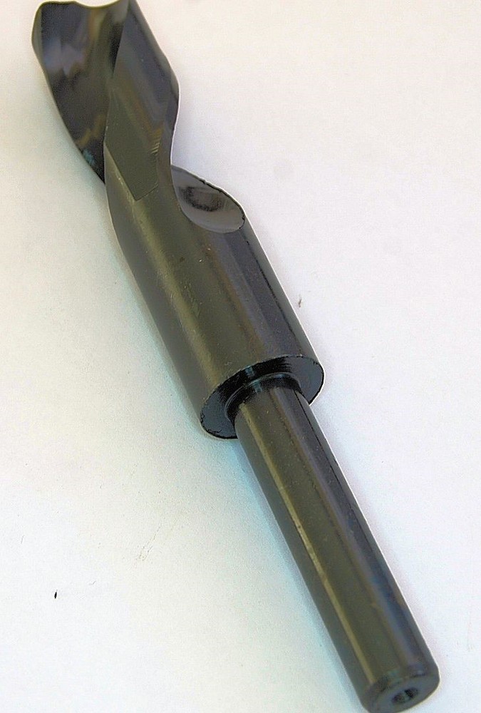 BLACKSMITHS DRILL 13/16 HSS PRECISION GROUND REDUCED SHANK DRILLBIT