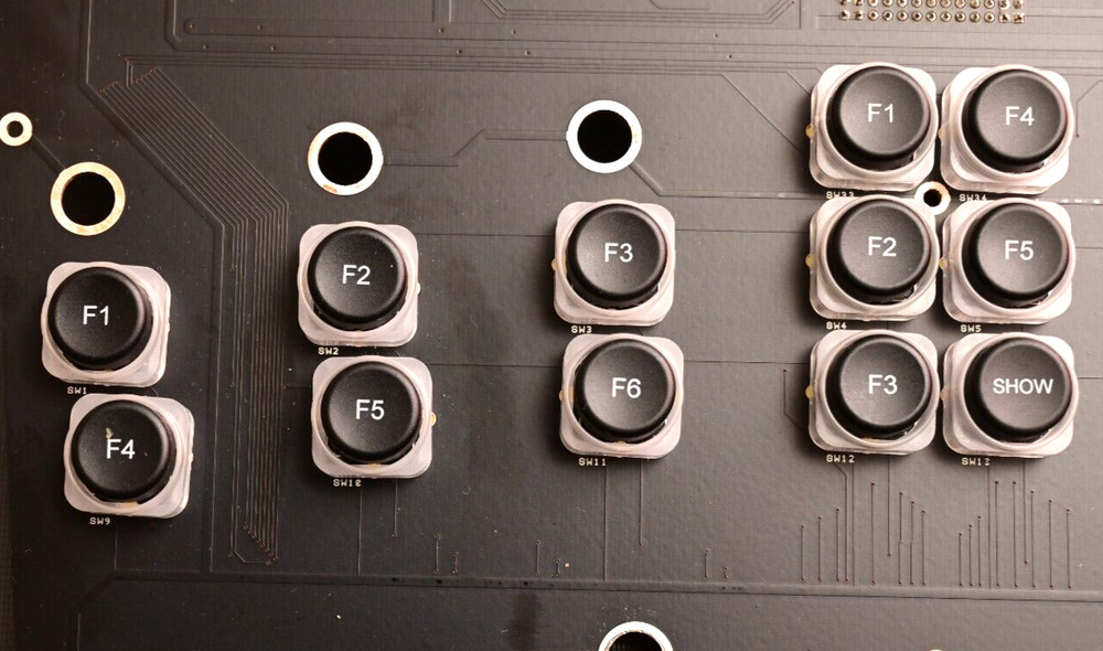 Tangent Devices Function Navigation Panel 34-key Button/LED PCB ACS-FCN-1-RC