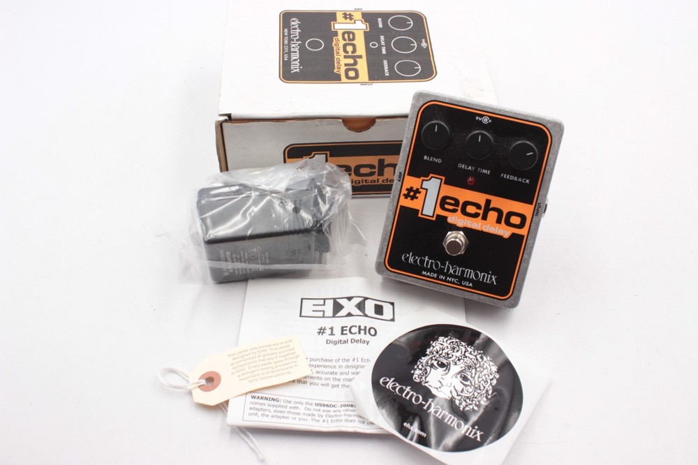 Electro-Harmonix #1 Echo Digital Delay Guitar Effects Pedal w/ Box