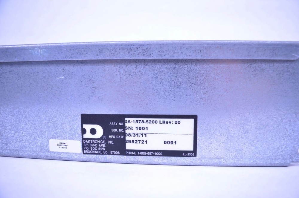 Daktronics DMP-8000 Display Controller Digital Media Player *No HDD/SSD*