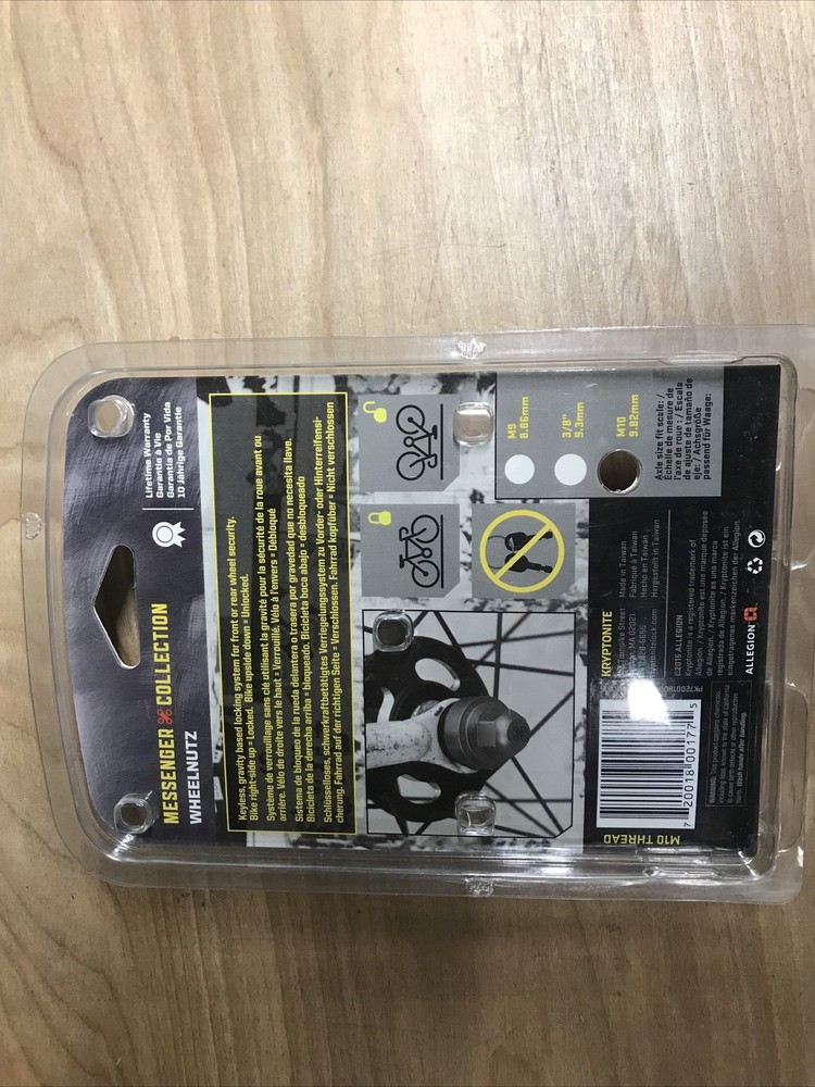 Kryptonite Security WheelNutz - M10 / 9.82mm