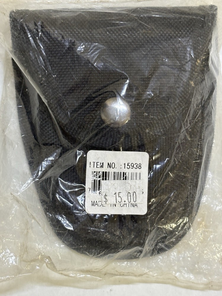 Fury 15938 Canvas Nylon Belt Loop Handcuff Case