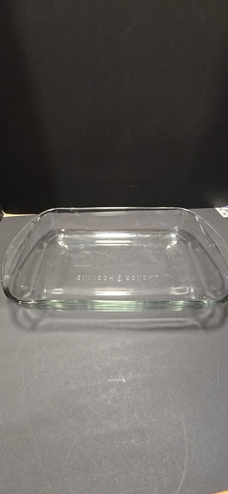 Anchor Hocking 13 X 9 Inch Clear Glass Baking Dish Rectangular Casserole Pan