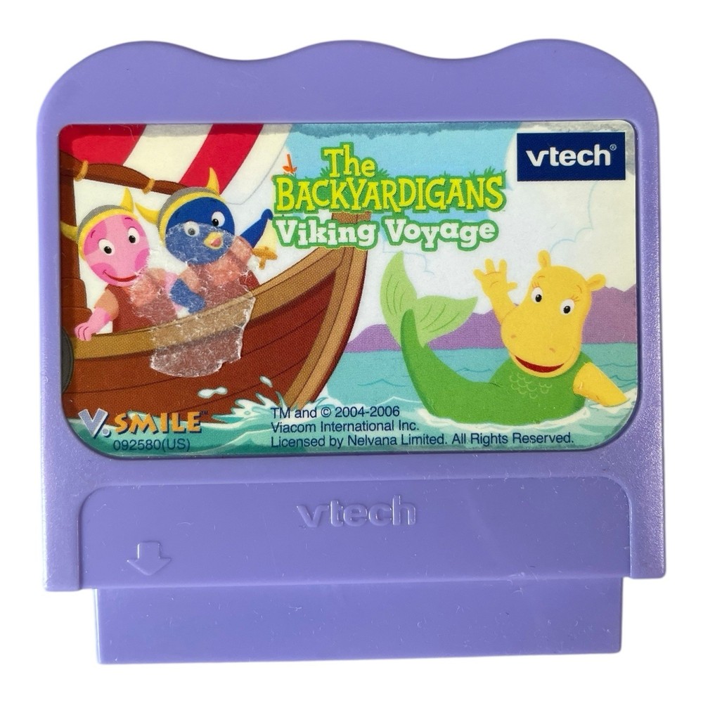 VTech VSmile The Backyardigans Viking Voyage Game Learning Content