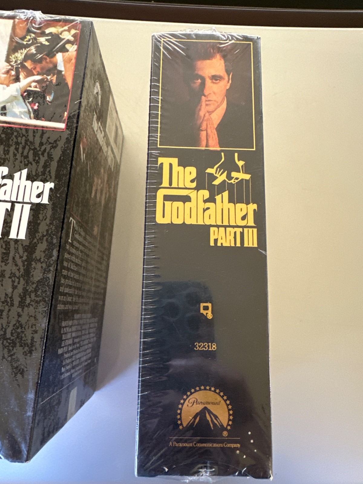 Factory Sealed Godfather Trilogy VHS Set – Paramount – Original Slipcases – $150
