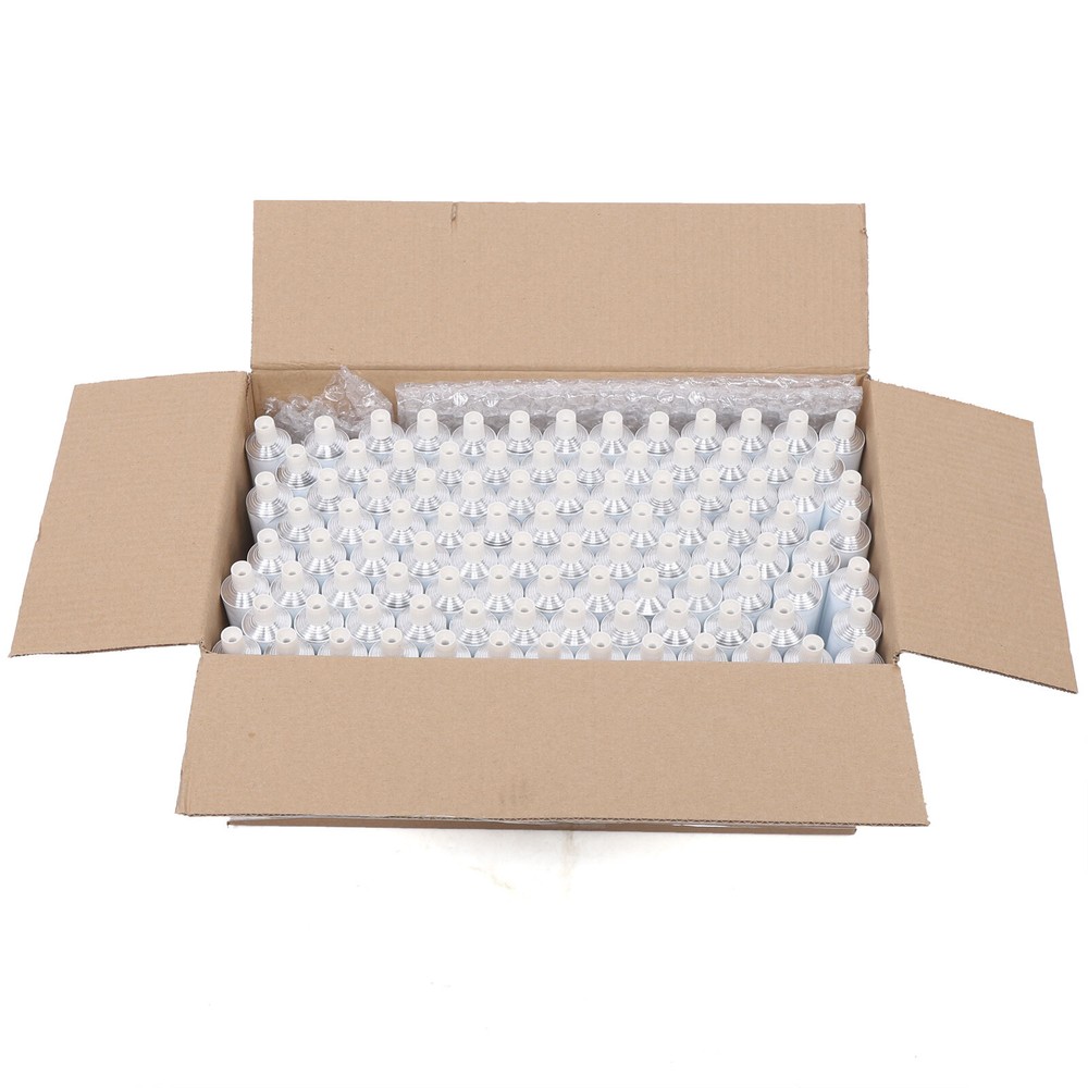 100Pcs Reusable Aluminum Empty Unsealed Toothpaste Tubes Needle Cap Full Box