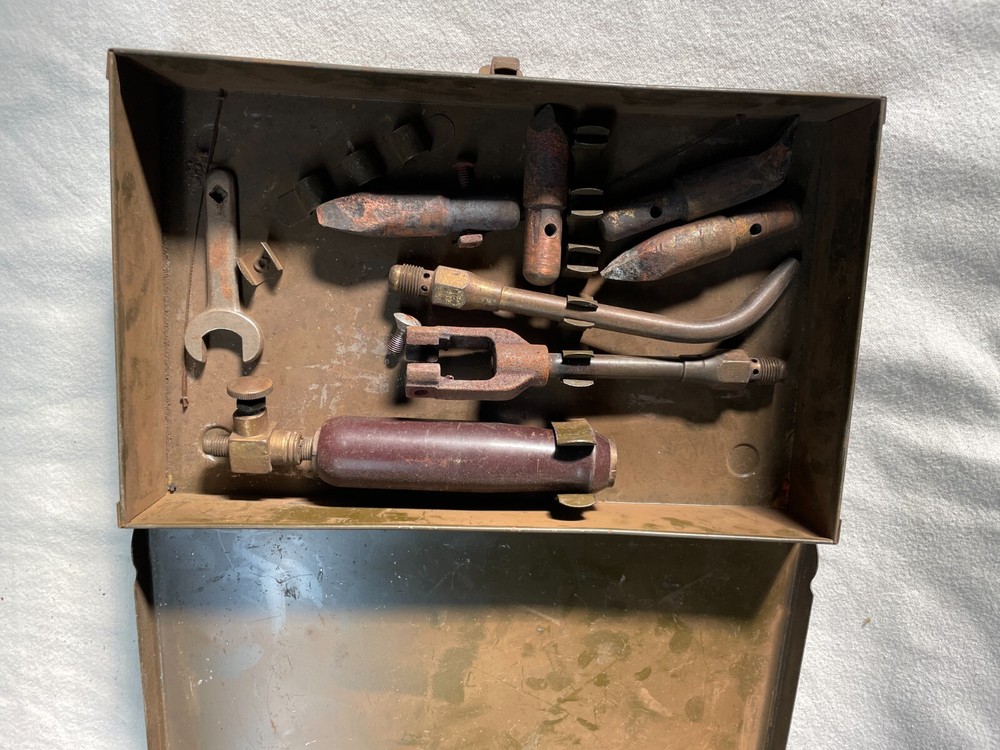 Antique Soldering Torch Tip Kit