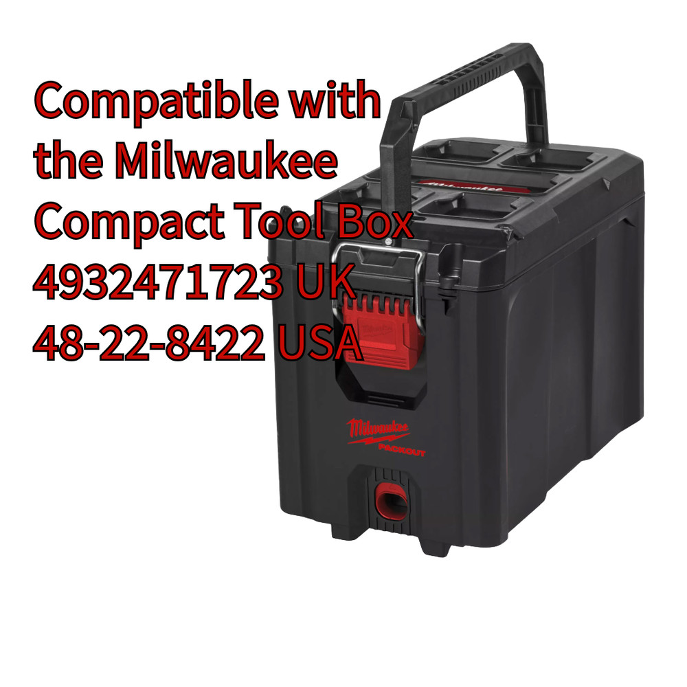 Replacement Latch for Milwaukee Compact Toolbox – Custom Text & Color Options!