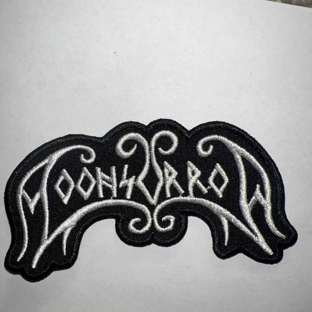 MOONSORROW SHAPED EMBROIDERED PATCH