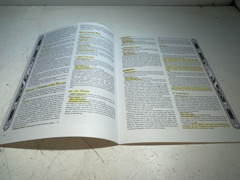 Advanced Dungeons & Dragons: Dragonlance Dragon's Rest DLA3 (1990) NO MAP