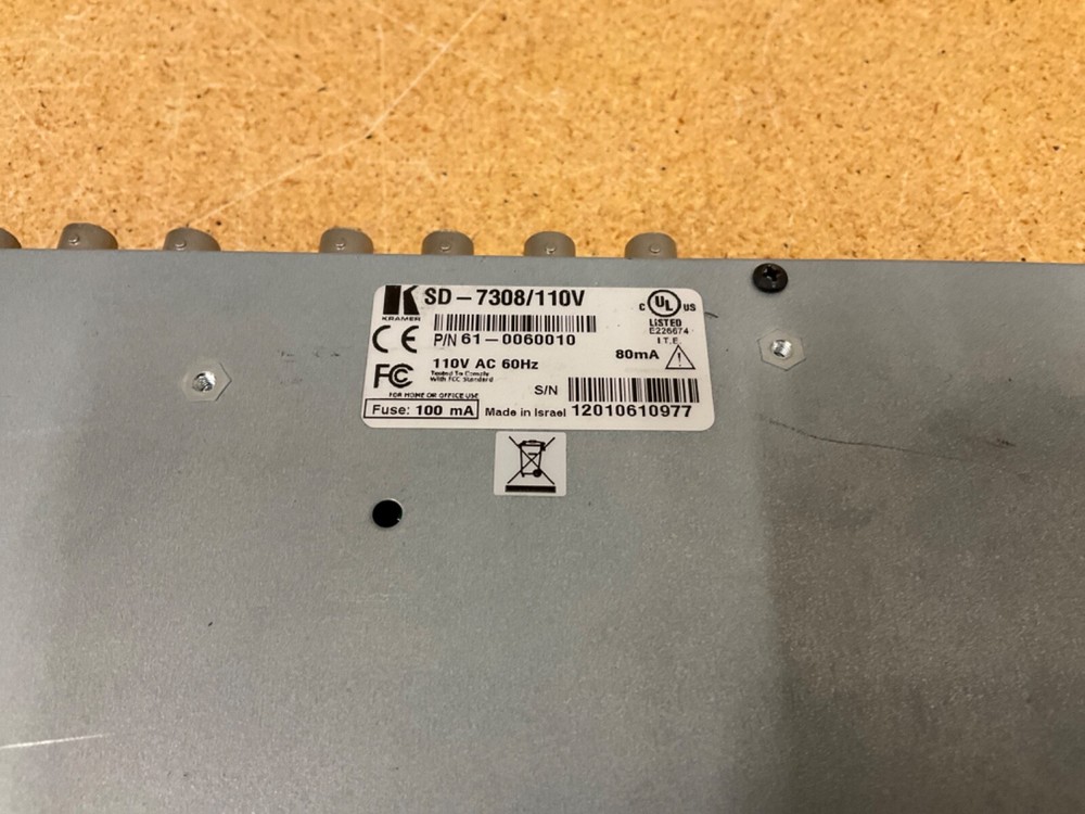 KRAMER Serial Video Switcher SD-7308