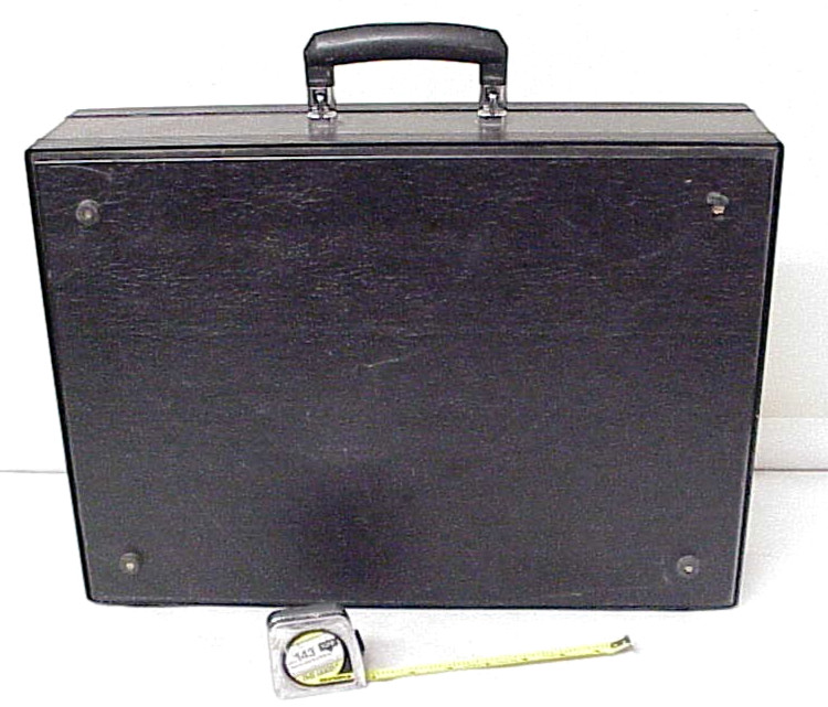 DUKANE AUDIO VISUAL DIVISION PORTABLE OVERHEAD PROJECTOR MODEL 28A600 BLACK