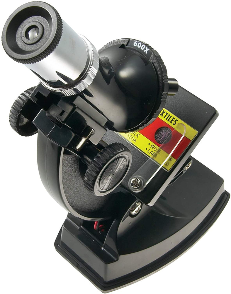 21 PC Beginner Microscope Science Kit For Kids Starter Compound STEM Portable