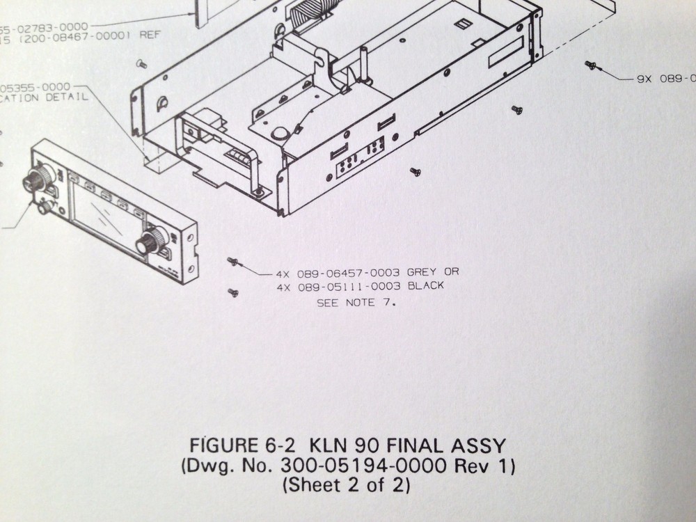 King KLN 90 Service Manual