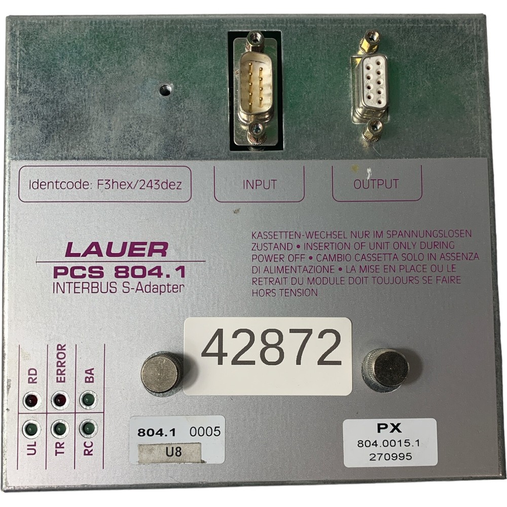 Lauer PCs 804.1 Interbus S Adapter