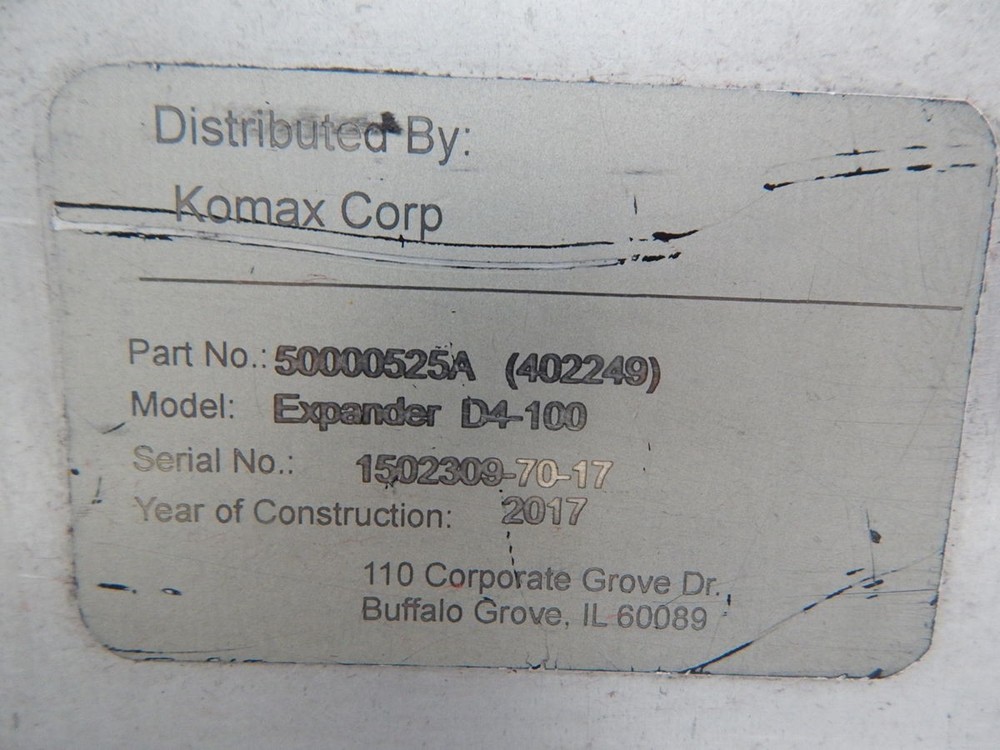 KOMAX D4-100 GROMET EXPANDER M5801