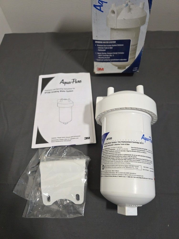 3M Aqua-Pure AP200 Under Sink Drinking Water Purification System
