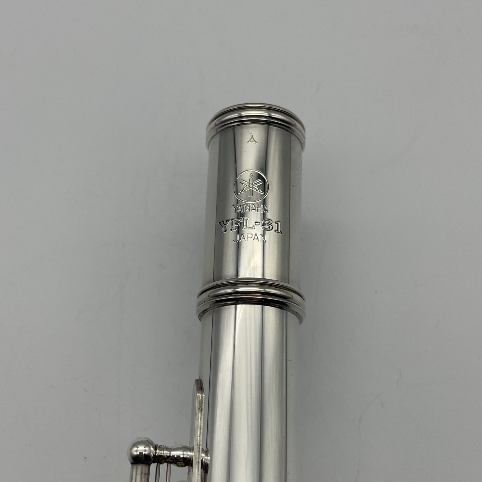 YAMAHA YFL-31 Sterling Silver Flute with Hard Case + Bag Head Tube Flute Japan