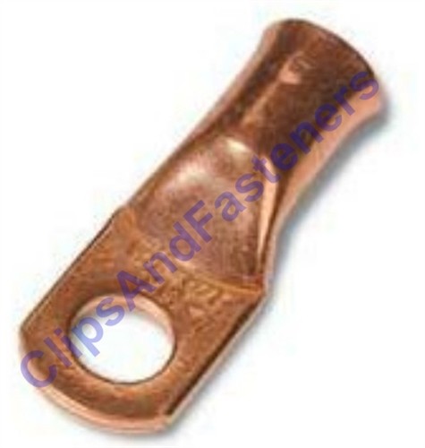 (10) 1/0 Gauge Copper Battery Cable Eylets 5/16" Stud