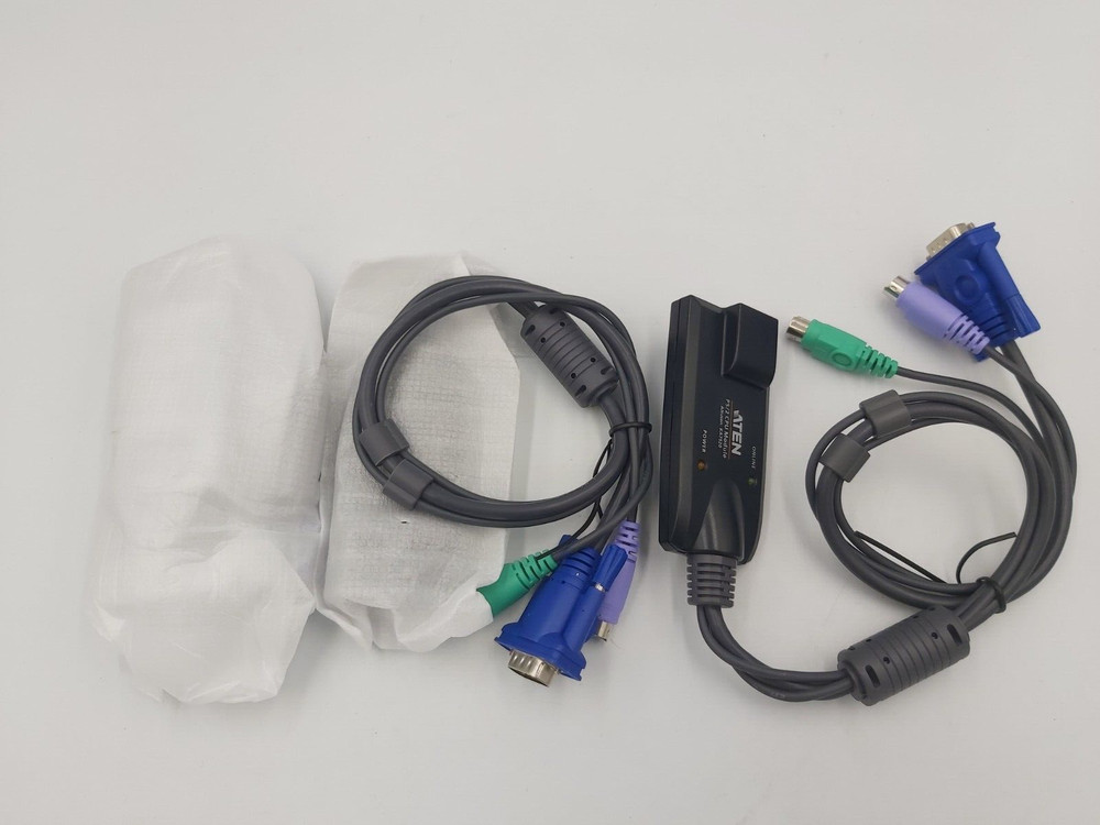 3  PCS ATEN Altusen KA9520 PS/2 CPU Module Adapter Cable