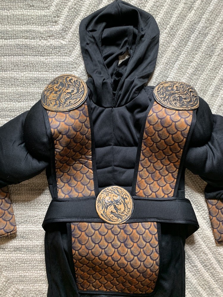 Fearless Force Ninja Costume. New, Size 4-7.