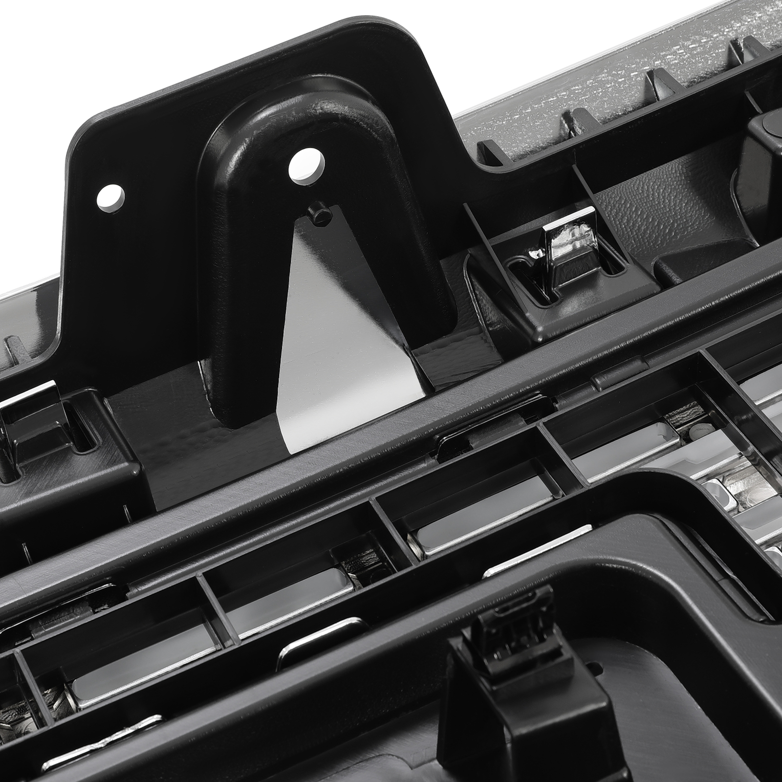 Chrome Front Grille ABS Grill W/ Snap For GMC Sierra 2500HD 3500HD 2015-2019