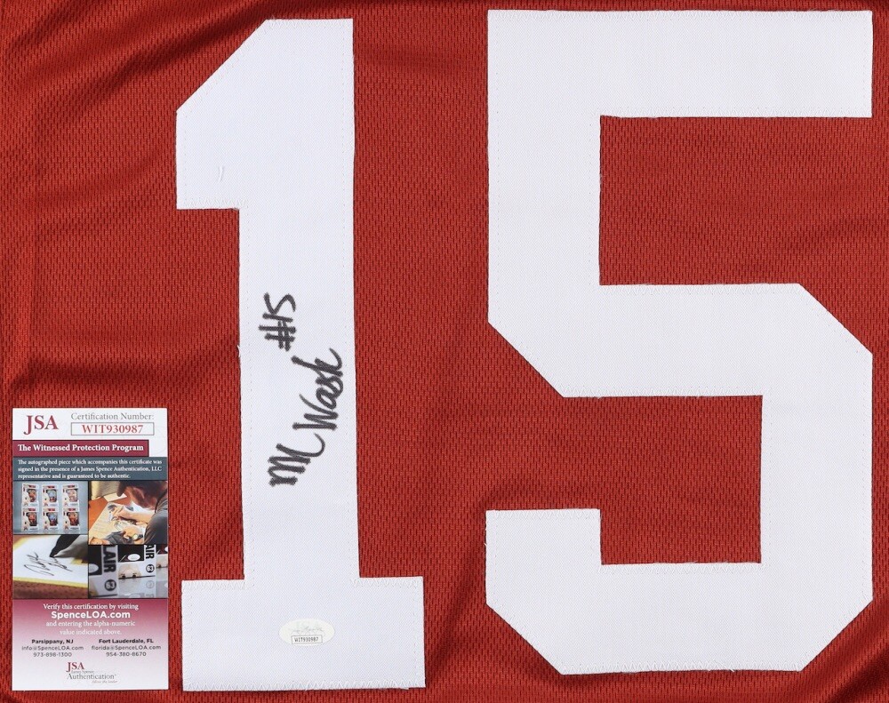Marcus Washington Autographed Texas Longhorns Jersey JSA COA!