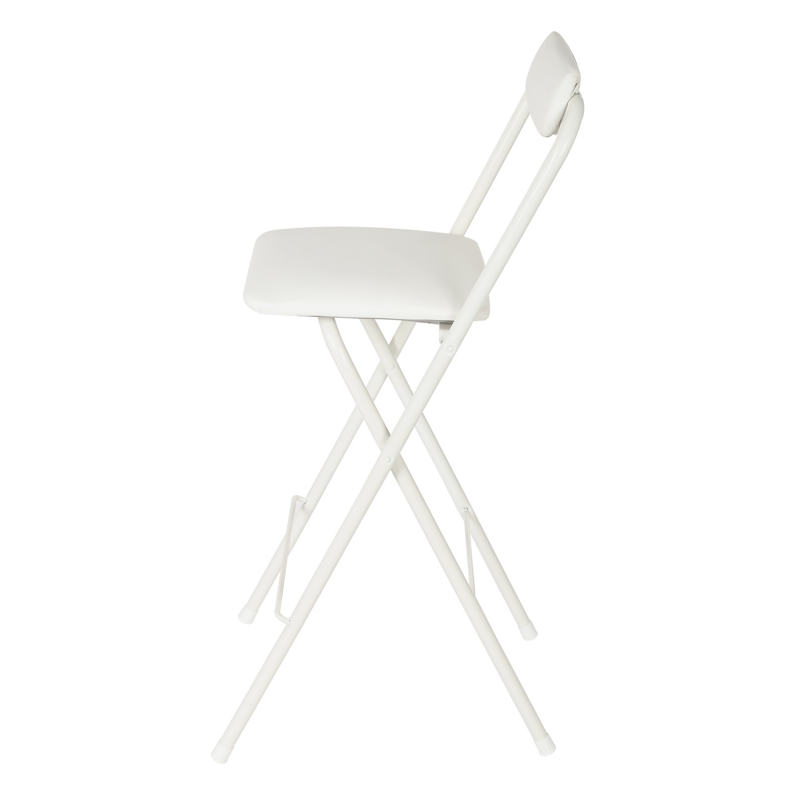 Foldable Bar Chair, Tall Folding Chair, Portable Folding Stool Max 275.58lbs