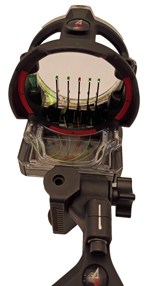 Blackout 5-Pin Bow Sight with React Technology AS855BK