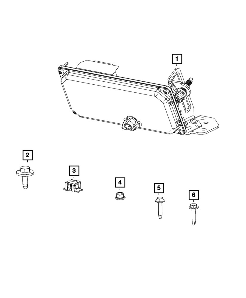 Genuine Mopar Forward Facing Camera Module 68475159AG