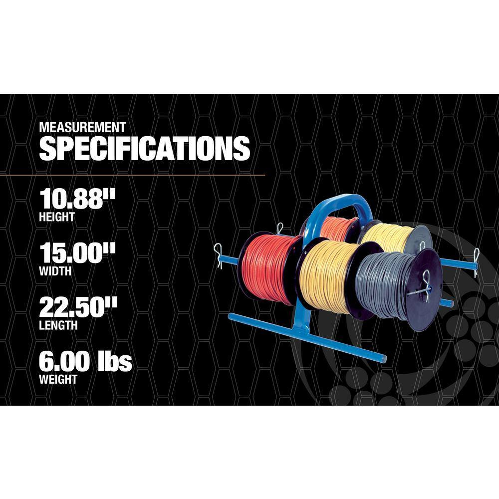 Wire Smart Hand Caddy for Spooled Wire