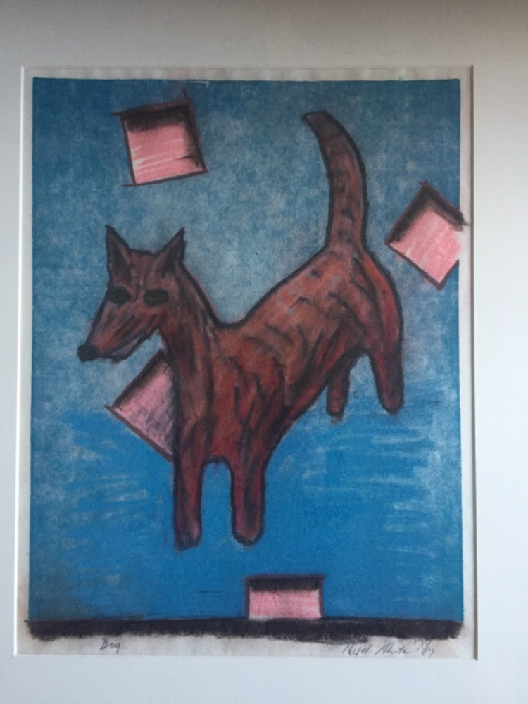 NIGEL WHITE (Australia 1958-) Original pastel drawing