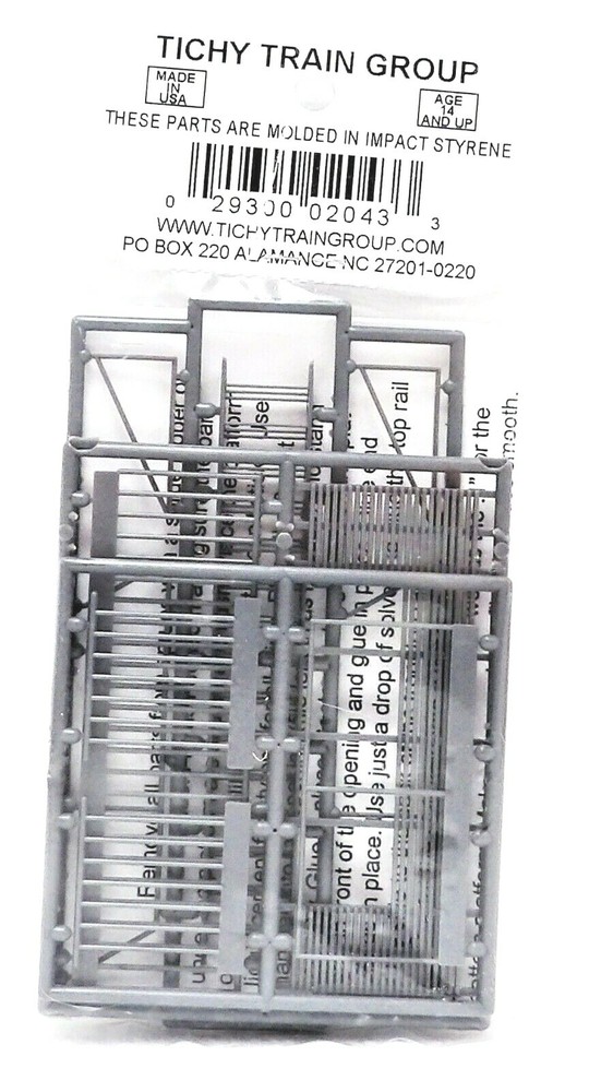 O Scale Tichy Train Group 2043 Classic Fire Escape Kit