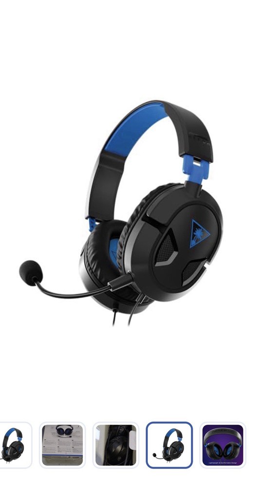 Turtle Beach Wired Multi platform Gaming Headset, Comp. w/PlayStation, XBox