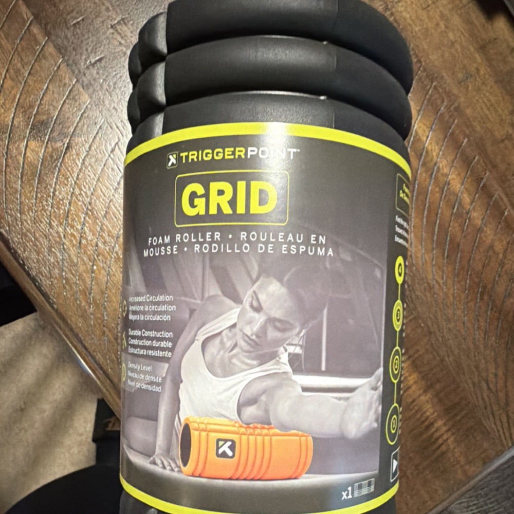 Trigger Point Performance GRID Foam Roller Black Massage Grid