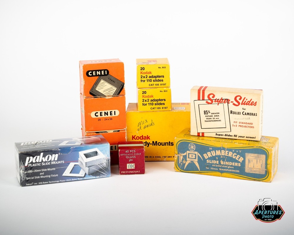 35mm Slide Mounting Kit - Multiple Brands