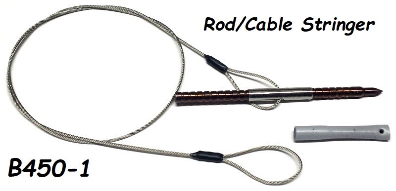 B450-1 Spearfishing CABLE Fish Stringer Stainless