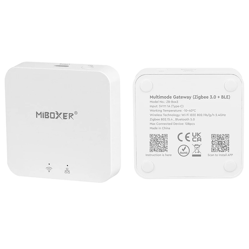 Zigbee 3.0+BT Gateway ZB-Box3 Smart led Controller support Voice APP control