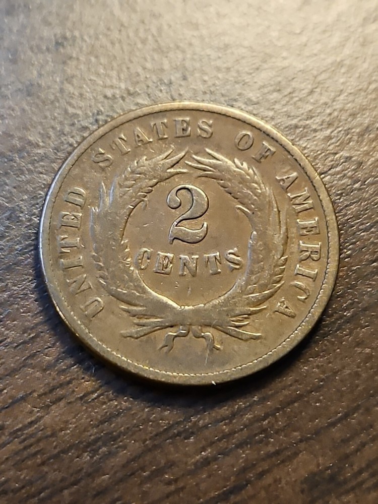 1868 2 Cent Piece