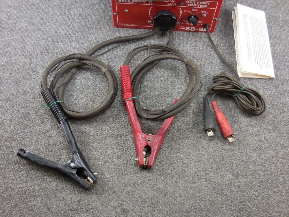 Auto Meter SB-6A Variable Load Battery Tester