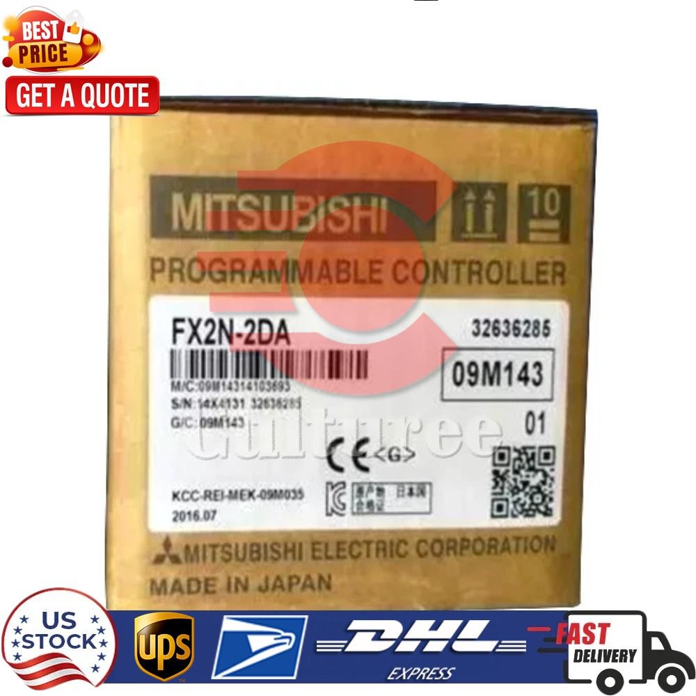 FX2N-2DA 1PCS NEW MITSUBISHI PROGRAMMABLE CONTROLLER MODULE FX2N-2DA
