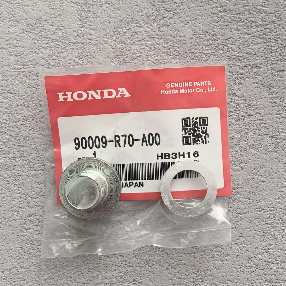 OEM ENGINE OIL PAN DRAIN PLUG WITH WASHER FOR HONDA CR-V ACURA Fit 90009-R70-A00