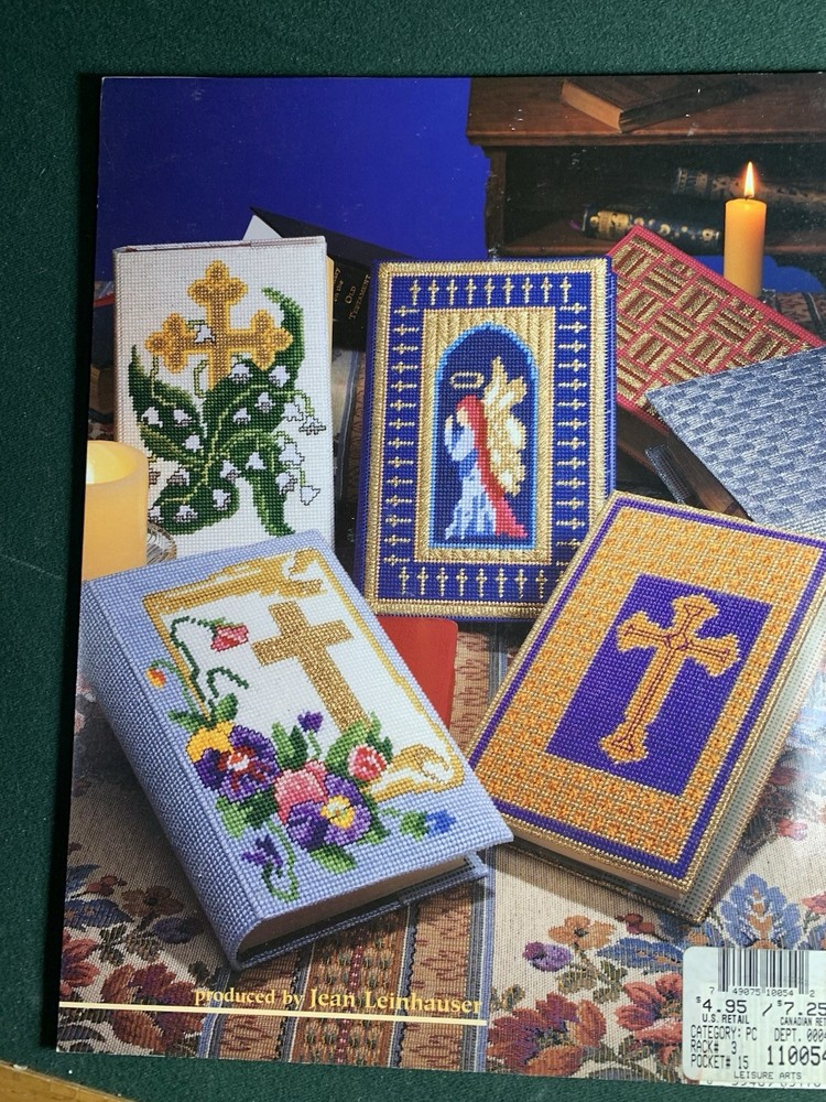 Plastic Canvas Bible Covers Pattern Book