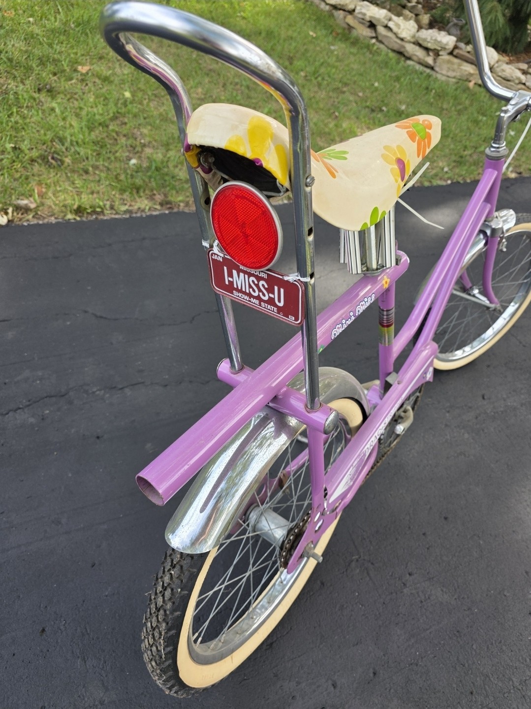 Iverson DRAG STRIPPER RARE ULTRAVIOLET original survivor 1969 Muscle Bike