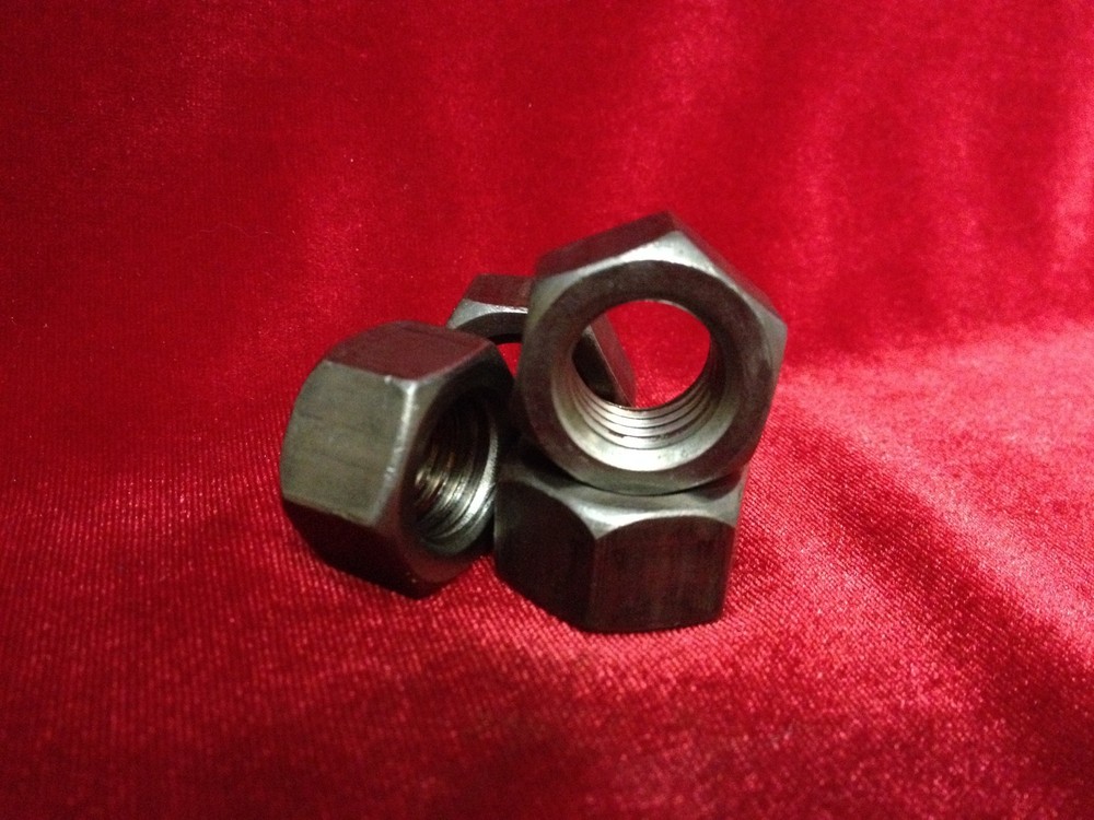 (10) 5/8"-11 Hex Nuts - Grade 2 - Plain